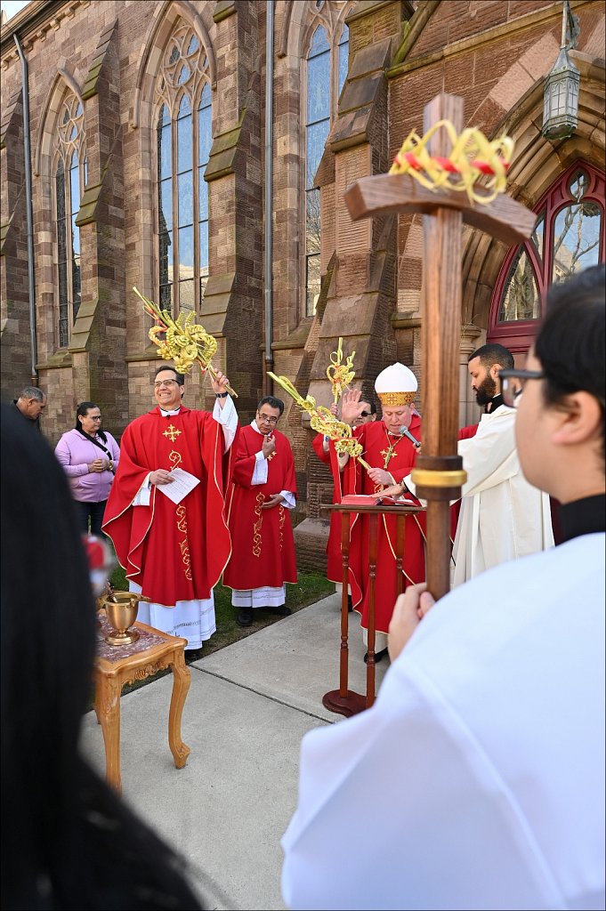 2024 Palm Sunday Mass at The Cathedral of Saint John The Baptist