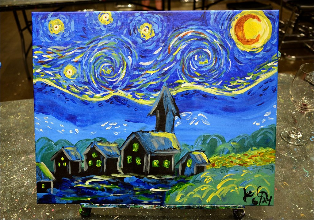 Painting Like van Gogh