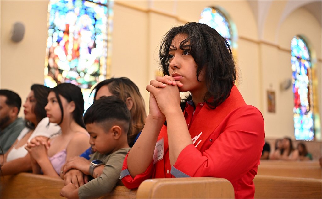 Confirmation at SS Cyril & Methodious RC Church